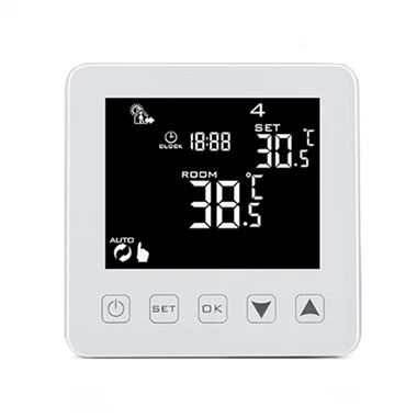 Ajustando o termostato no aquecedor de água